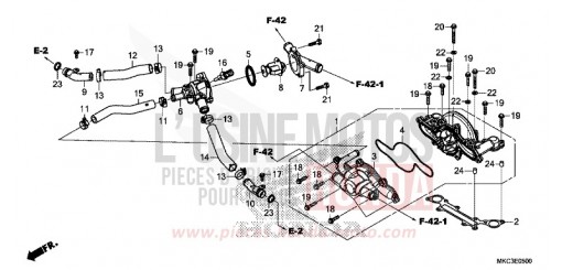 POMPE A EAU GL1800J de 2018